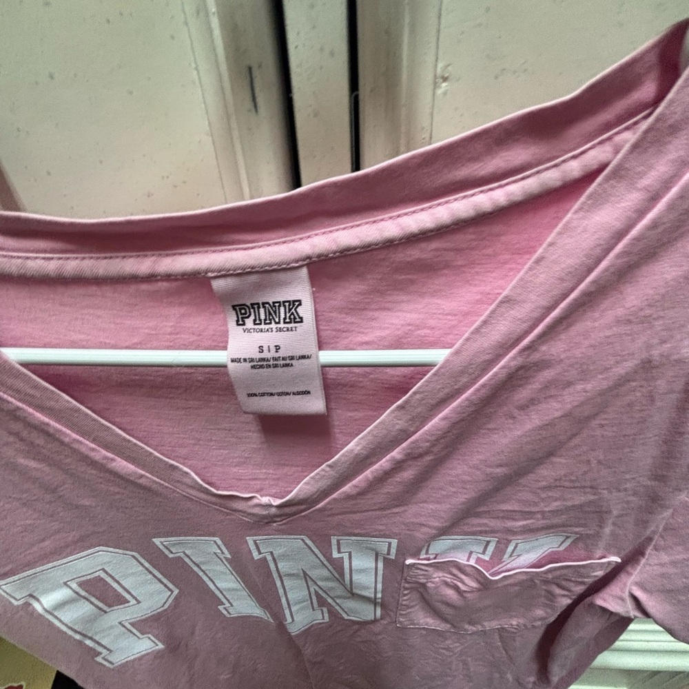 Victoria's Secret Pink V-Neck Tee